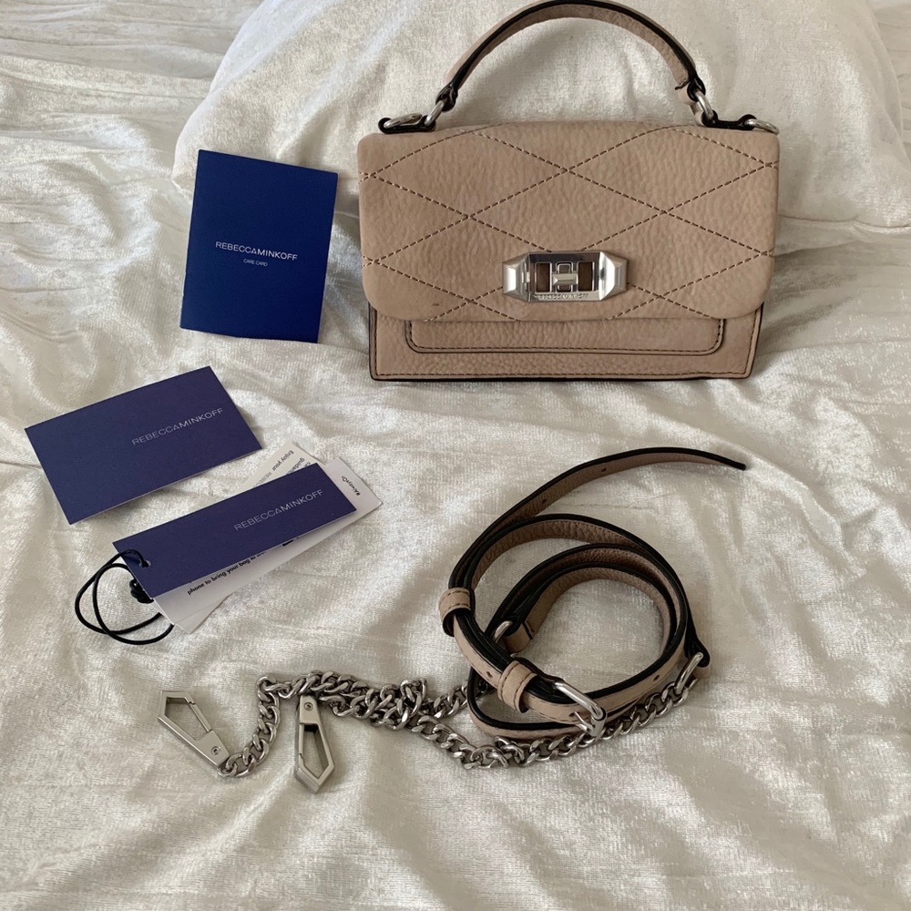 Rebecca minkoff Je’taime crossbody mini bag suede - Picture 2 of 10